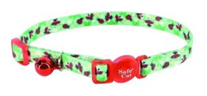 Safe Cat® Fashion Adjustable Breakaway Collar, Ladybugs Cat 1pc 3/8" x 8"-12"