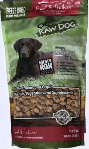 OC FREEZE DRIED BEEF PROD ROX 20oz