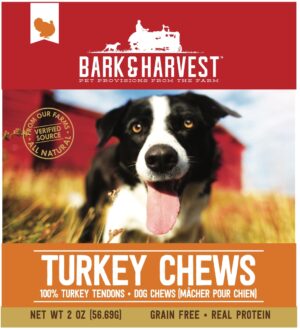 Bark & Harvest BH TURKEY CHEWS 8ct BAG