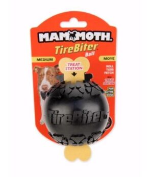 Mammoth 3" TireBiter Ball with Treat Station Medium