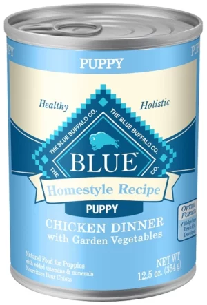 Blue Buffalo Homestyle Recipes Chicken Puppy 12.5 oz