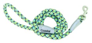 Pro Active Woven Reflective Rope Leash, North Sky Net, 1" x 6'