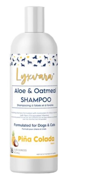 Lyxvara Dog Shampoo Aloe Oatmeal 16oz