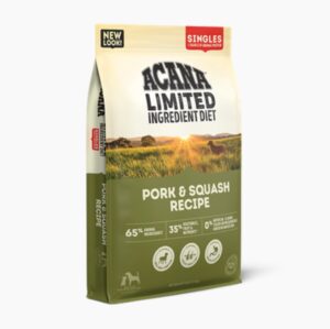 Acana D Pork & Sqsh 22.5lb Singles Limited Ingr Diet