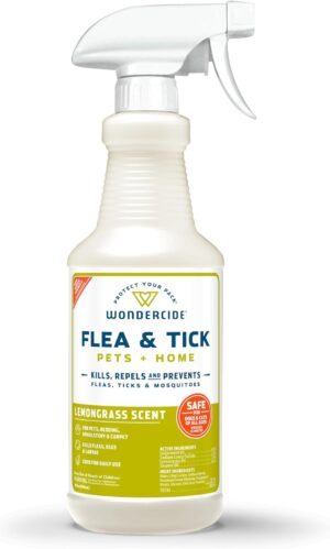 Wondercide Flea & Tick Spray - Lemongrass Scent 16oz