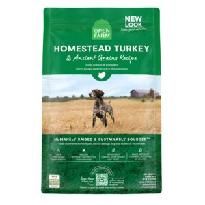 Open Farm Homestead Turkey and Ancient Grains Dog 4 lb