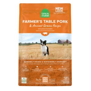 Open Farm Farmer's Table Pork & and Ancient Grains Dog 11 lb