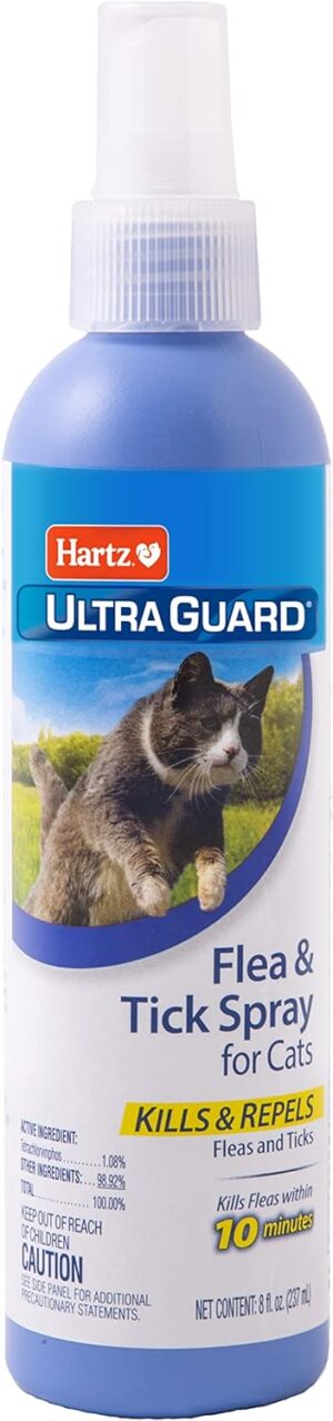 Hartz UltraGuard Flea & Tick Cat Spray 8oz