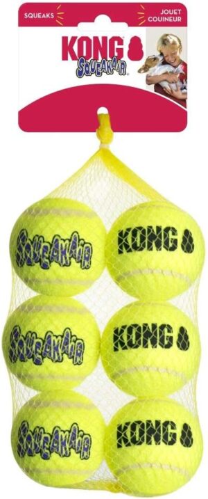 Kong SqueakAir Balls 6 pack Medium