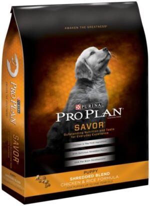 Pro Plan Shredded Blend Chicken & Rice Puppy 18 lb