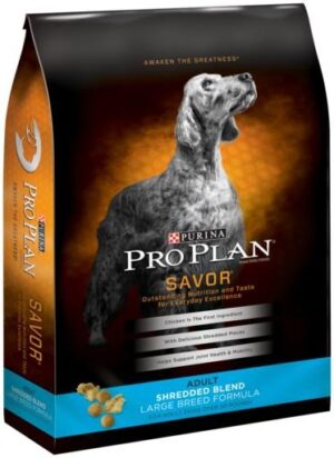 Pro Plan Shredded Blend Chicken & Rice Large Breed Dog 34 lb