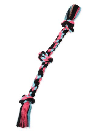 Mammoth Chew Rope Tug Medium Color 3 Knot 20"