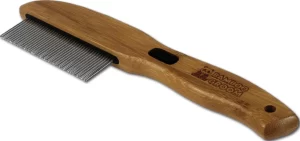 Bamboo Groom Rotating Pin Comb W-41 Pins