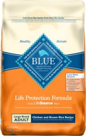 Blue Buffalo Large Breed Chicken / Brown Rice Dog 30 lb