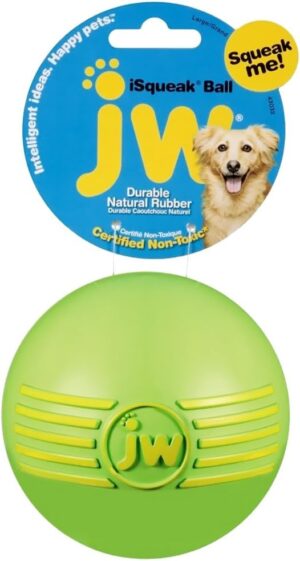 JW Pet Company iSqueak Ball Large Dog Toy