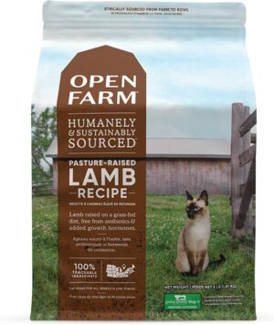 Open Farm Pasture-Raised Lamb Grain Free for Cats  4 lb