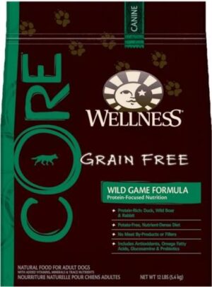 Wellness Core Wild Game Dry Dog Food 12 lb