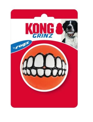 Kong Rogz Grinz Large 3" Dog Treat Ball