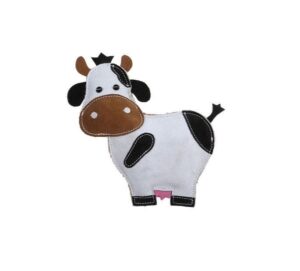 Country Tails Daisy Cow Natural Dog Toy