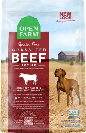 Open Farm Grain Free Grass Fed Beef 11 lb