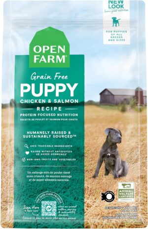 Open Farm Grain Free Puppy Chicken & Salmon  4 lb