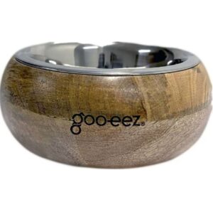 GOO-EEZ ROUNDED MANGO WOOD BOWL LG