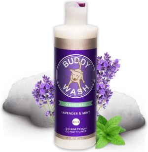 Cloud Star Buddy Wash Original Lavender & Mint Dog Shampoo & Conditioner, 16-oz. bottle