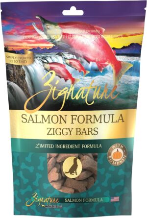 ZIGNATURE SALMON FORMULA ZIGGY BARS 12 OZ