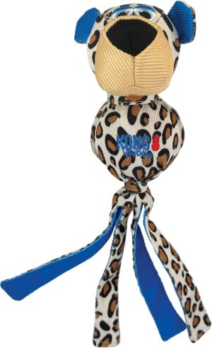 Kong Wubba Zoo Cheetah Large Dog Toy