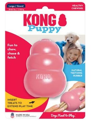 KONG Puppy  for Large Puppies - Pink