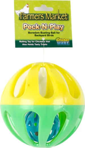 Ware Peck 'N Play Ball Chicken Toy