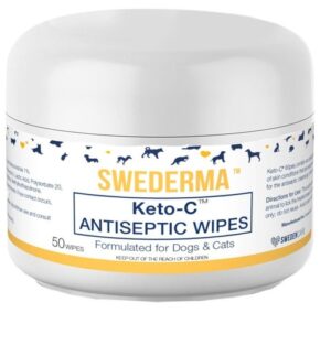 Swedencare Swederma Keto-C Antiseptic Wipes 50 Ct