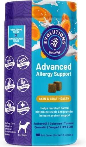 NaturVet Evolutions Advanced Allergy Support 90ct