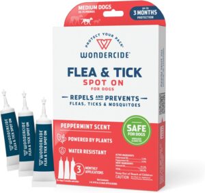 WONDERCIDE D F&T SPOT ON PEPPERMINT MD FLEA & TICK