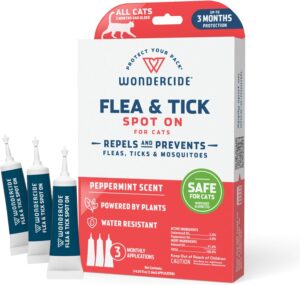 WONDERCIDE C F&T SPOT ON PEPPERMINT FLEA & TICK CAT