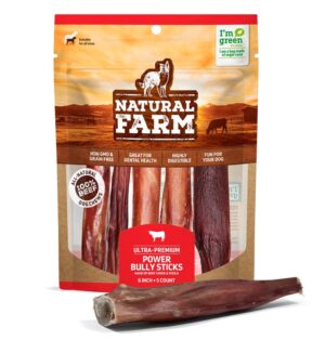 6" Power Bully Sticks 5-pack