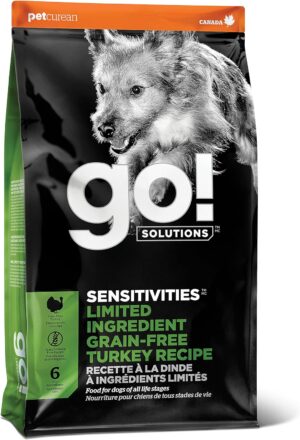 Petcurean Go! Sensitivities Limited Ingredients Turkey Recipe 3.5lb