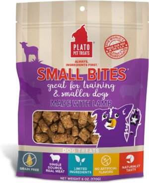 Plato Dog Small Bite Grain Free Lamb 6oz