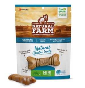 Natural Farm Dental Treats Mini 11-pack