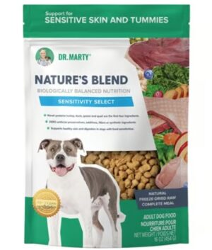 Dr. Marty's Nature's Blend Sensitivity Select Freeze Dried Dog 48 oz