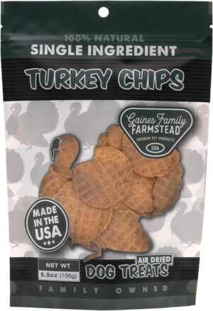 Gaines Family Dog Turkey Chips 5.5oz