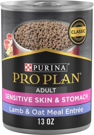 Pro Plan Sensitive Skin & Stomach Lamb & Oatmeal Dog Food 13 oz