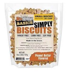 K9 Granola Simply Biscuits Peanut Butter 1 Lb.