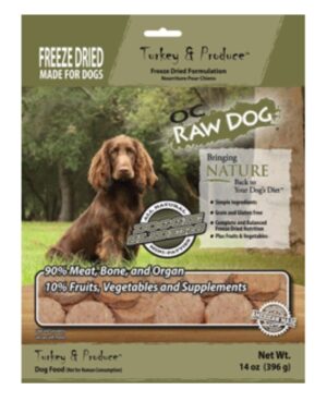 Freeze Dried Turkey & Produce Sliders 14oz