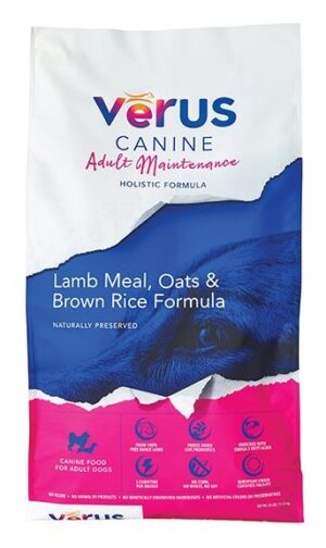 Verus Adult Maintenance - Lamb & Oats - 5 lb