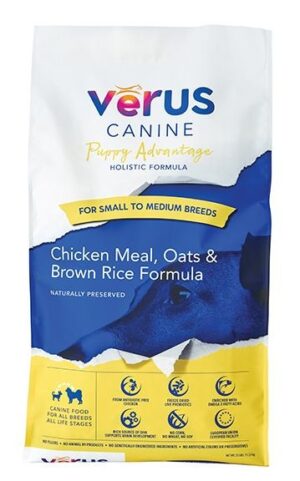 Verus Puppy Advantage - Chicken Meal, Oats & Brown Rice Formula 12lb