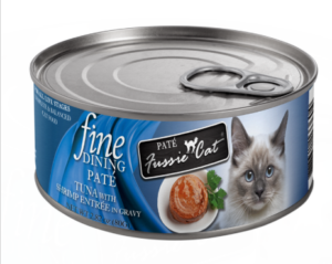 FUSSIE CAT FUSSIE CAT FINE DINING CANS | TUNA WITH SHRIMP PATE 2.82 OZ