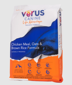 Verus  Chicken Meal & Brown Rice 4lb SMALL BITE