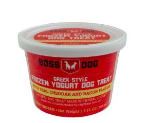 Boss Dog Yogurt Real Cheddar & Bacon Dog Food 3.5oz