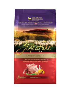 ZIGNATURE DOG KIBBLE LAMB 25 LB